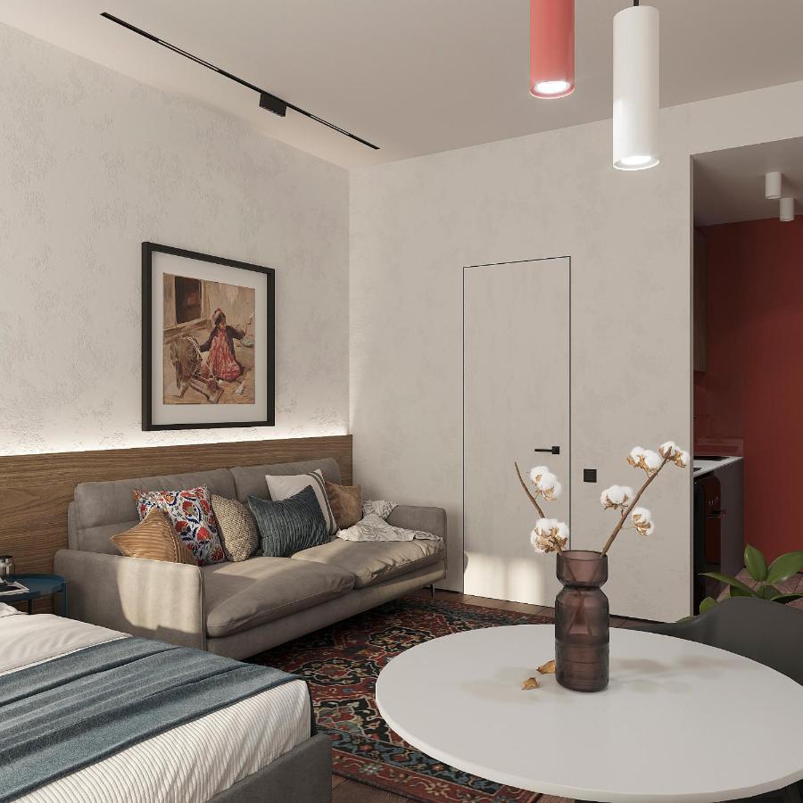 Blueloft 47 L Studio With Balcony Tashkent Esterno foto